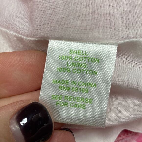 Lilly Pulitzer Hottie Pink Dahlia One Shoulder Ruffle Dress Size 2 - Picture 5 of 6